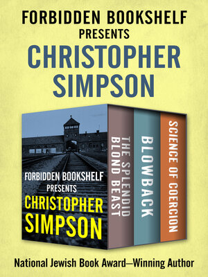 cover image of Forbidden Bookshelf Presents Christopher Simpson